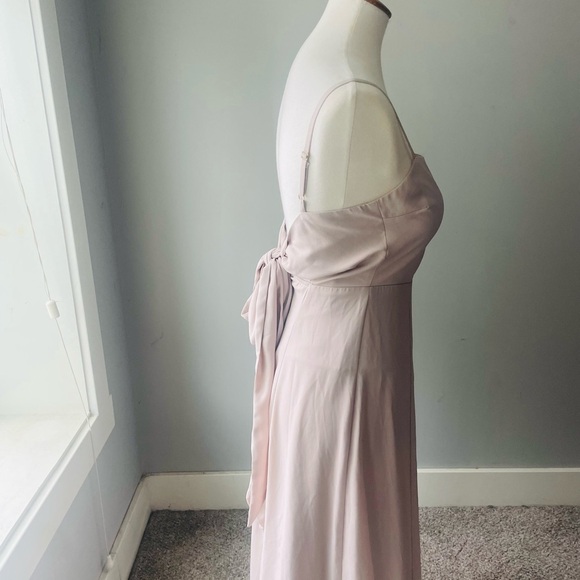 Show Me Your MuMu Pink Spaghetti Strap Gown NWT - Picture 5 of 9